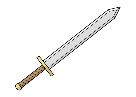 sword drawing tutorial