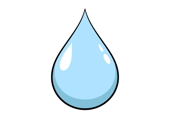 water drop drawing tutorial
