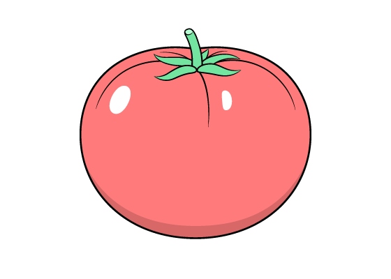 tomato drawing tutorial