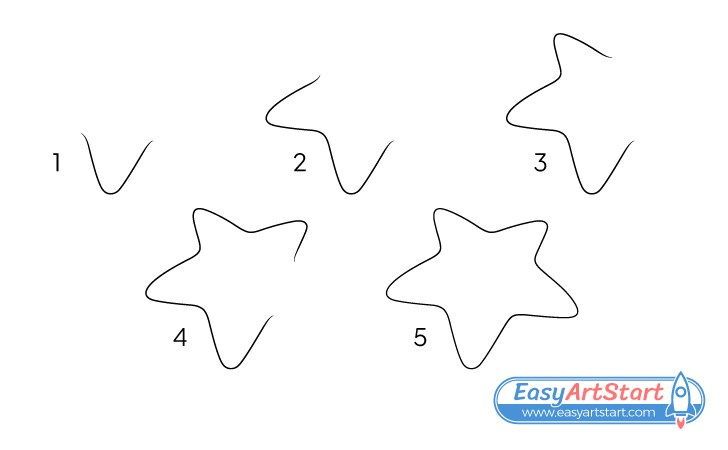 starfish arms drawing step by step starfish arms drawing step by step