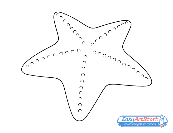 starfish bumps drawing starfish bumps drawing