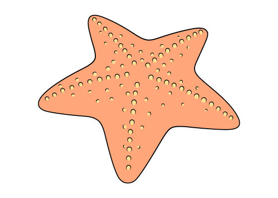 starfish drawing tutorial