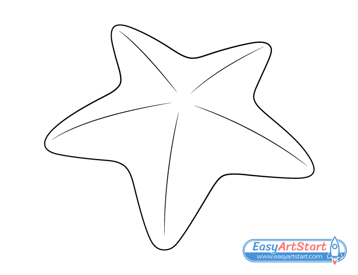 starfish guide lines drawing starfish guide lines drawing